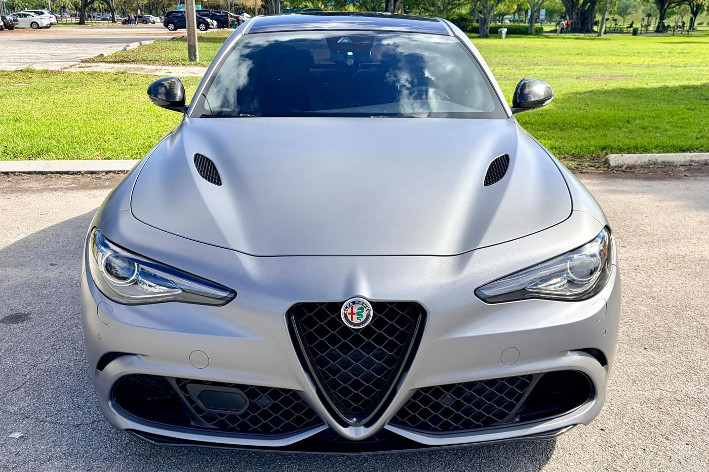 2019 Alfa Romeo Giulia Quadrifoglio — view 2
