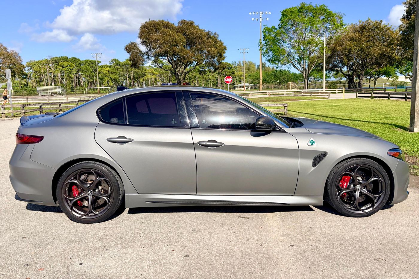 2019 Alfa Romeo Giulia Quadrifoglio — view 3
