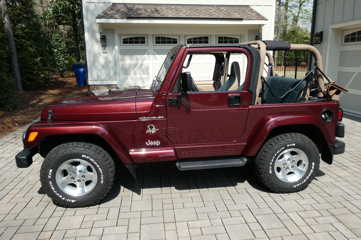 2002 Jeep Wrangler Sahara 4x4 — view 3